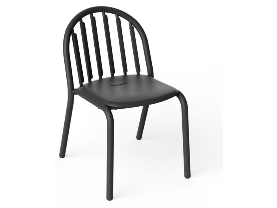 Fred's Stackable Side Chair in Anthracite