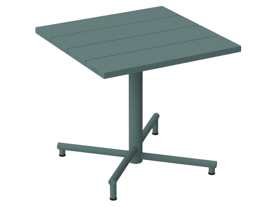 Fred's Square Bistreau Dark Sage Table