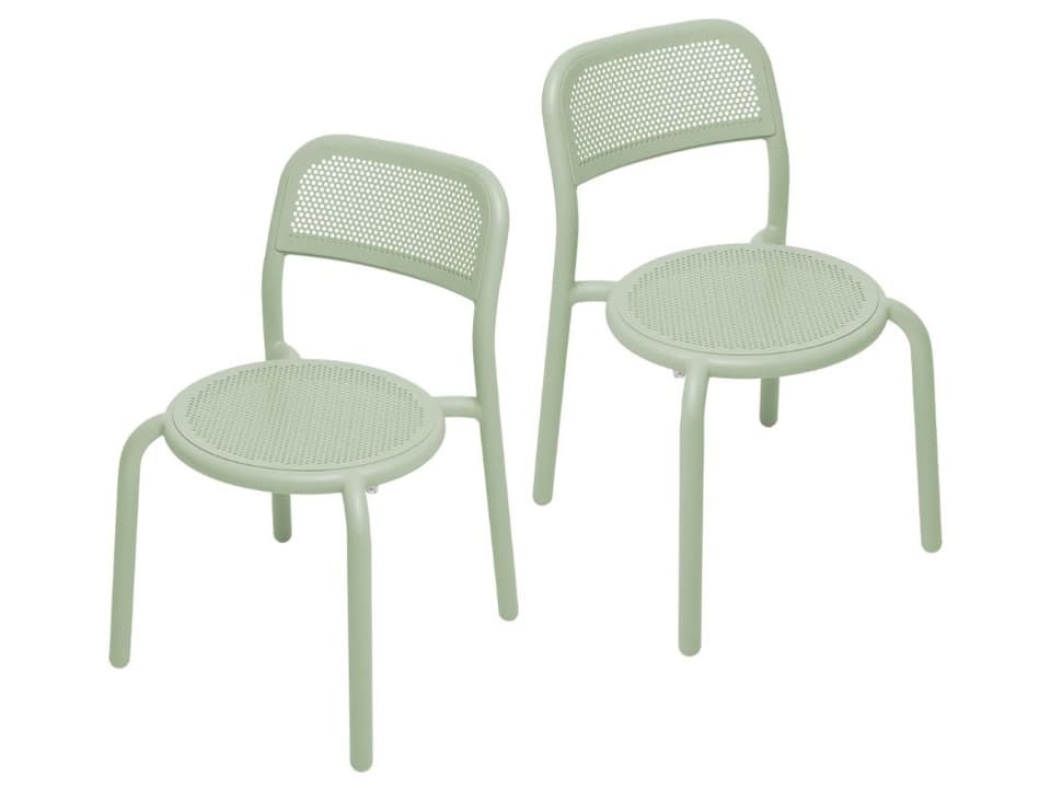 Toni Chair Set (2 Pcs) Mist Green Chair