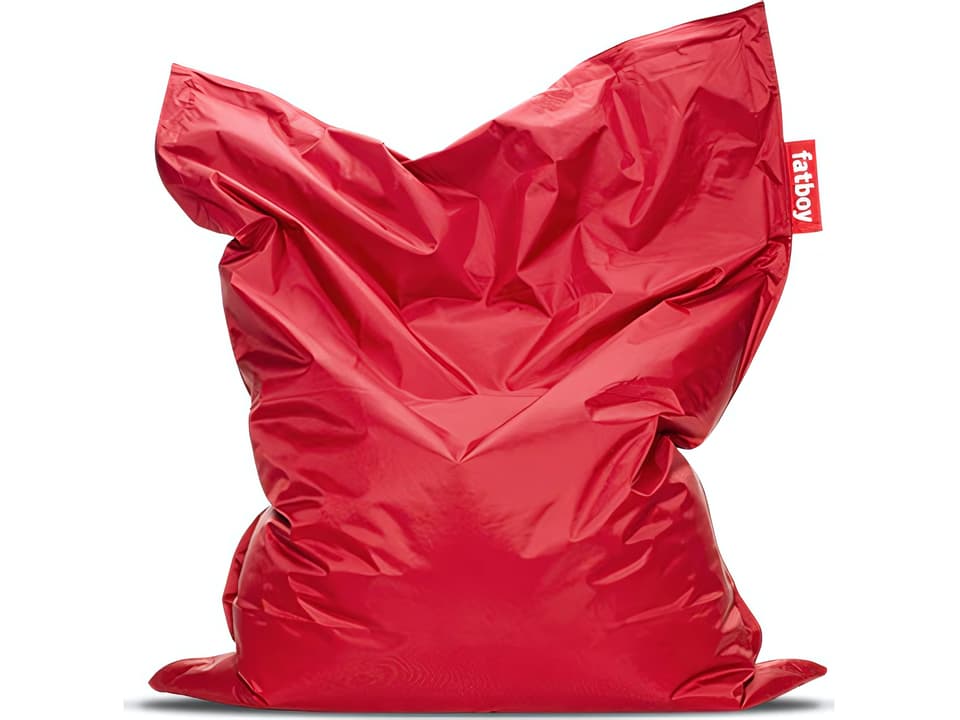 The Original Nylon Bean Bag Chair in Red