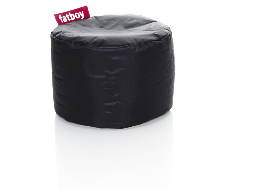Point Pouf Ottoman in Black