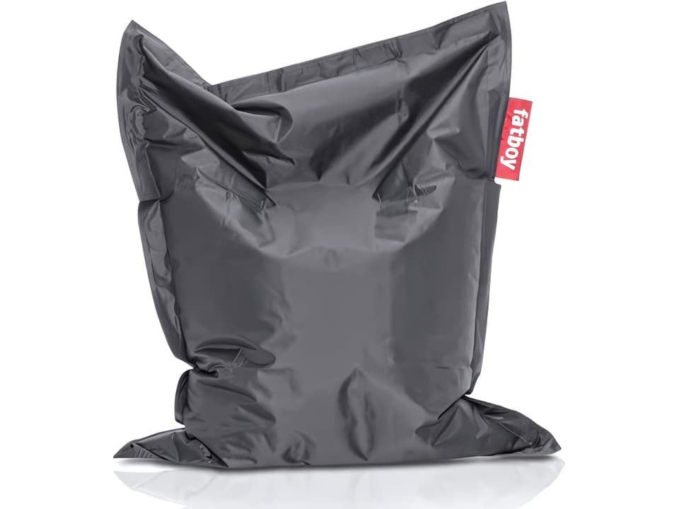 Original Slim Bean Bag Chair in Dark Grey