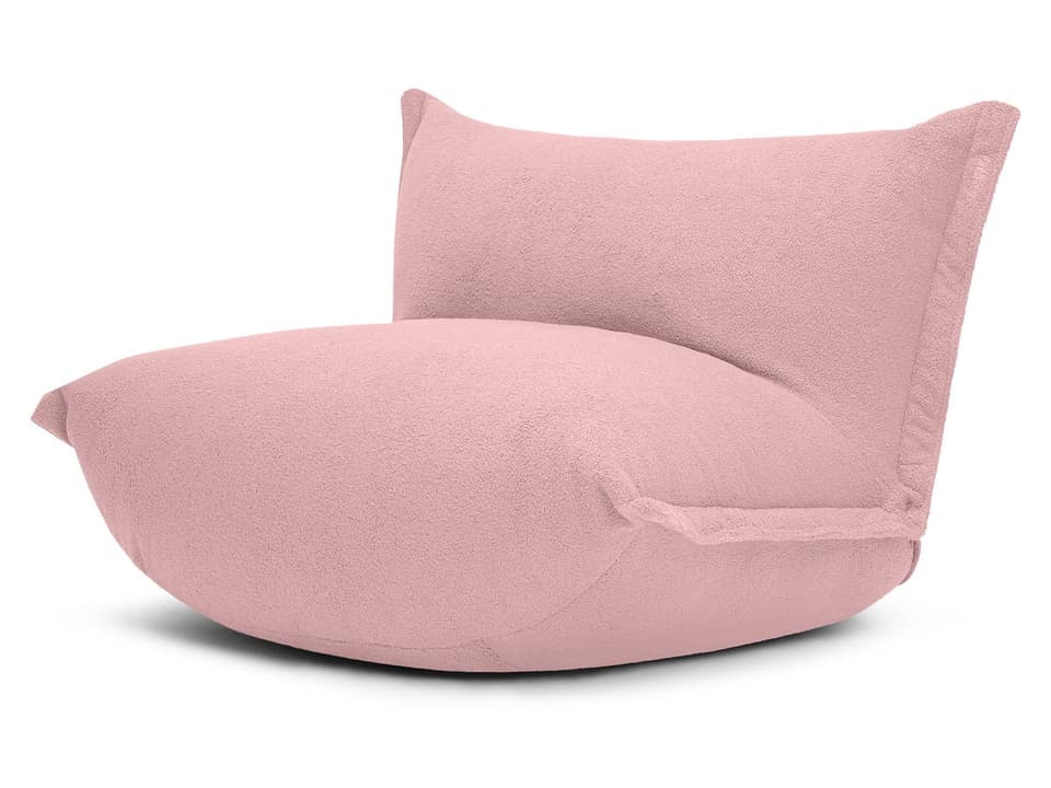 The BonBaron Sherpa Chair in Pinky Promise