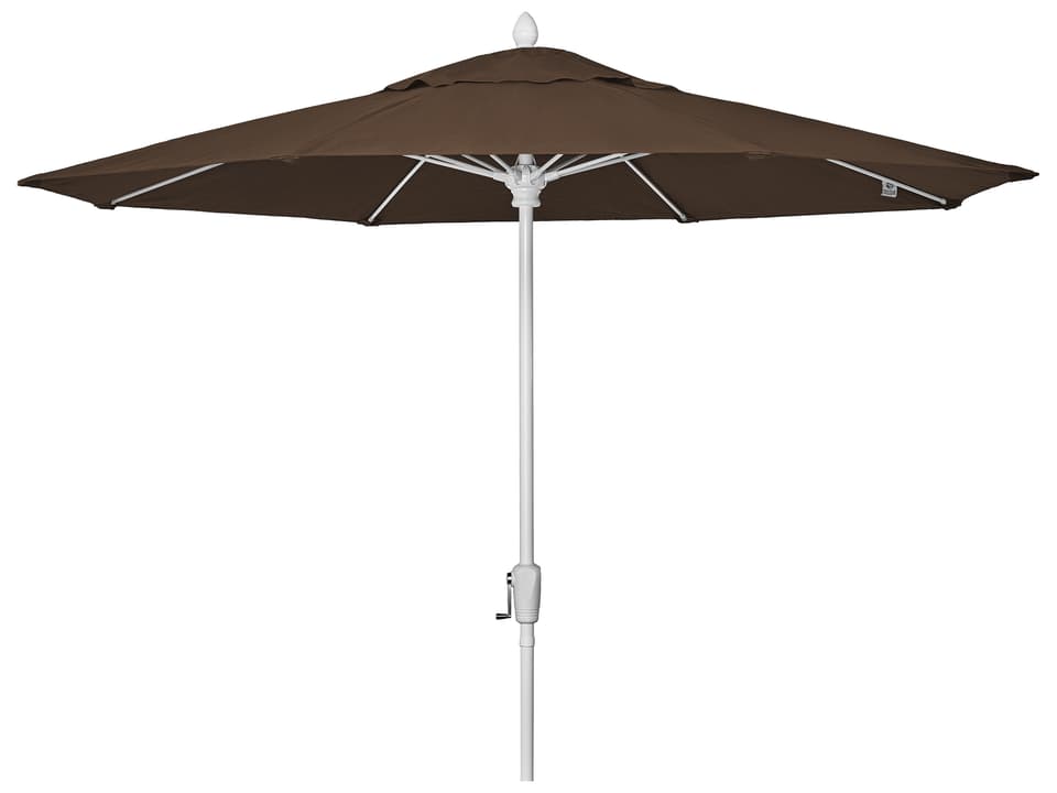 9-Foot Octagon Market Umbrella with Crank Lift and Push Button Tilt