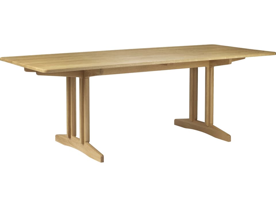 C64 Rectangular Wood Dining Table