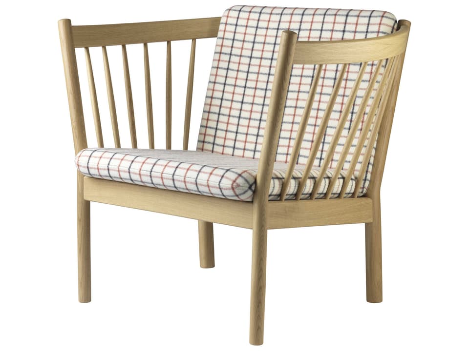 J146 Red Accent Chair