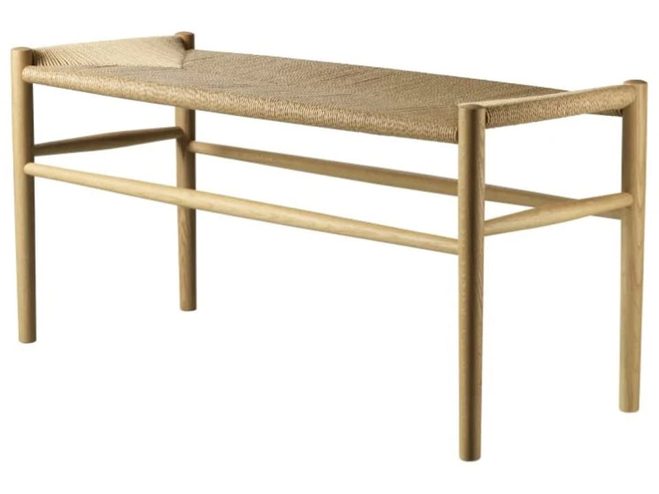J163 Natural Beige Accent Bench