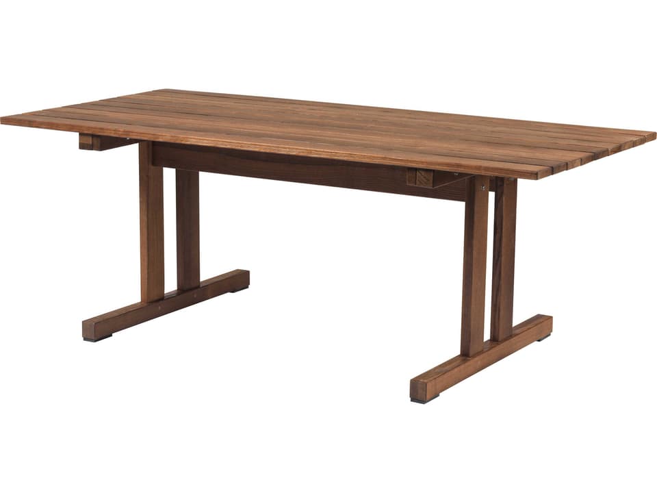 FDB Mobler Ermelundene Thermo Ash Rectangular Dining Table