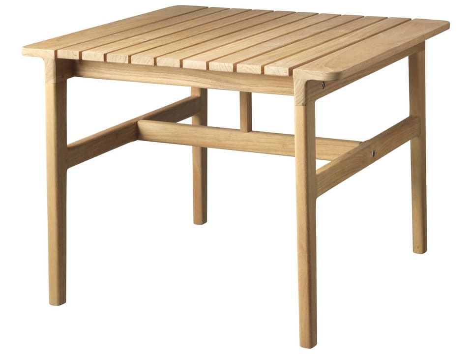 FDB Mobler Sammen Natural Oiled Teak Square Lounge Table