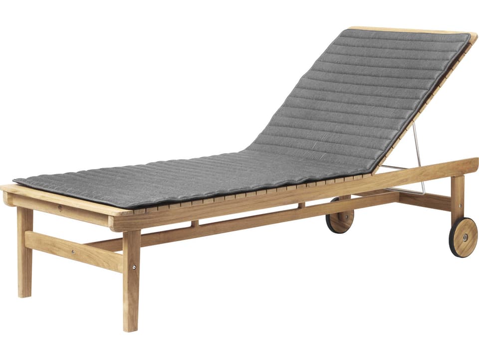 FDB Mobler Sammen Patio Cushion in Antracite Grey