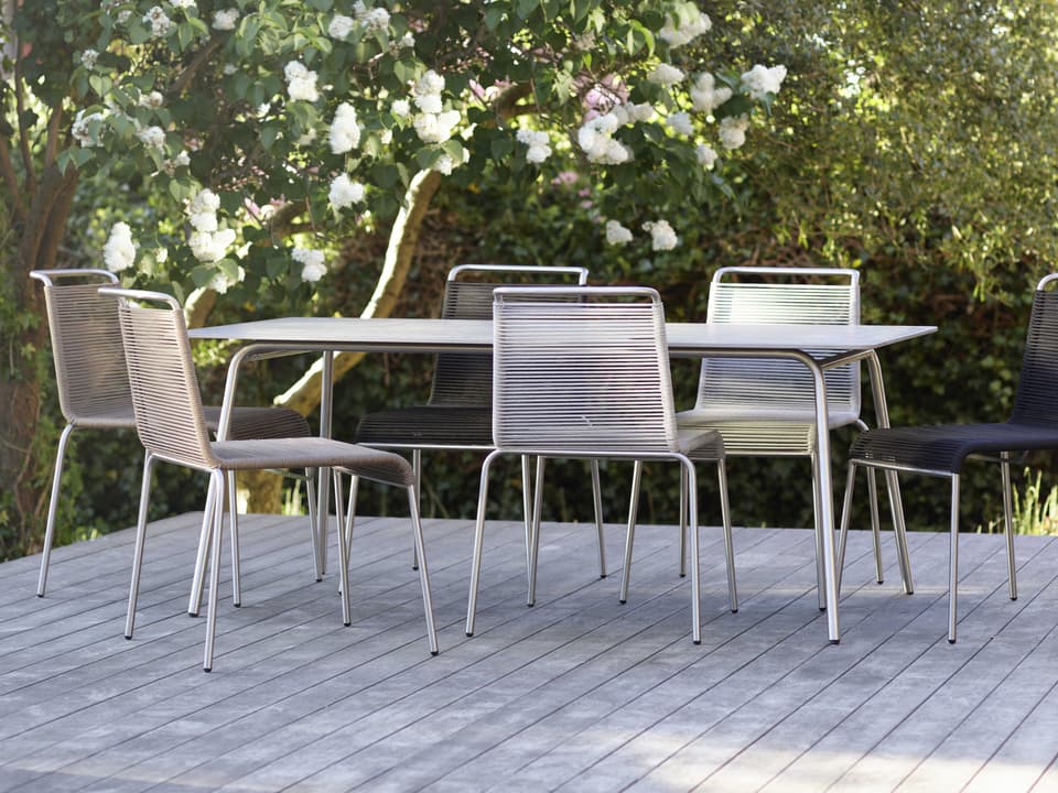 Salto Steel Dining Set