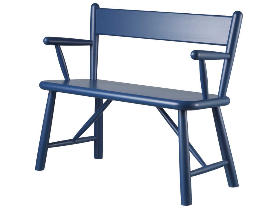 Children Blue Accent Bench