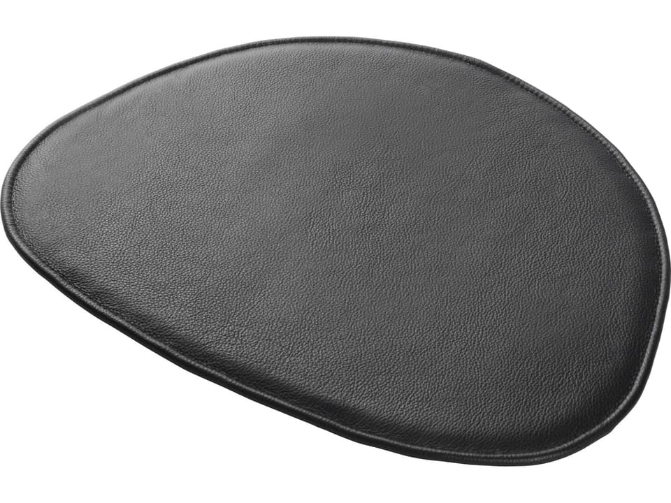 FDB Mobler Noje Black Leather Seat Cushion for J52D/J52G | R505101