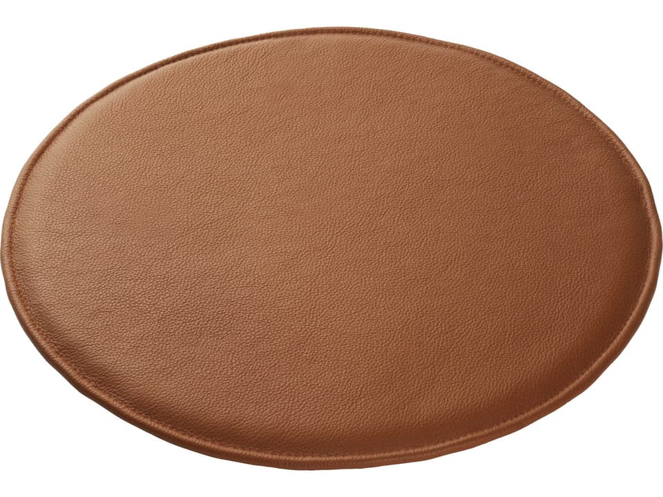 FDB Mobler Noje Black Leather Seat Cushion for J52D/J52G | R505101