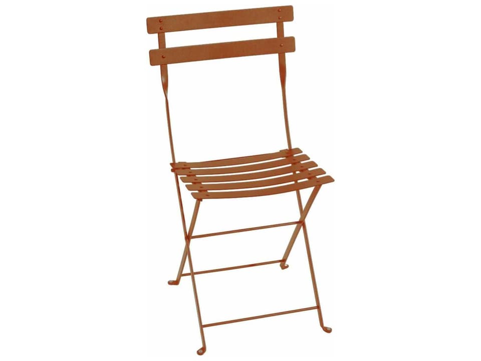 Bistro Steel Metal Dining Chair Set of 2
