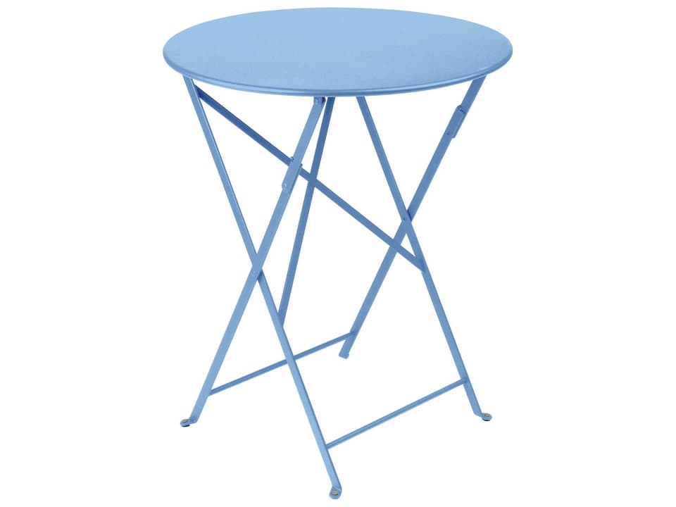 Bistro Steel Round Folding Table