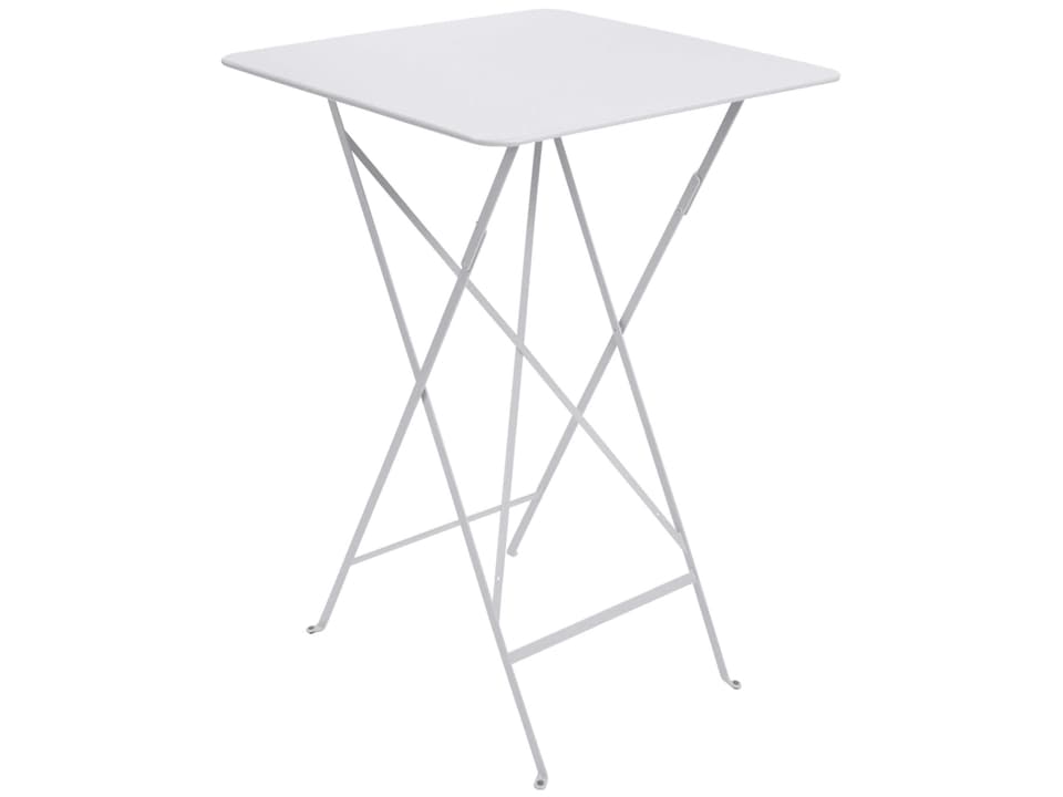 Bistro 28 Inch Square Steel Folding Bar Table