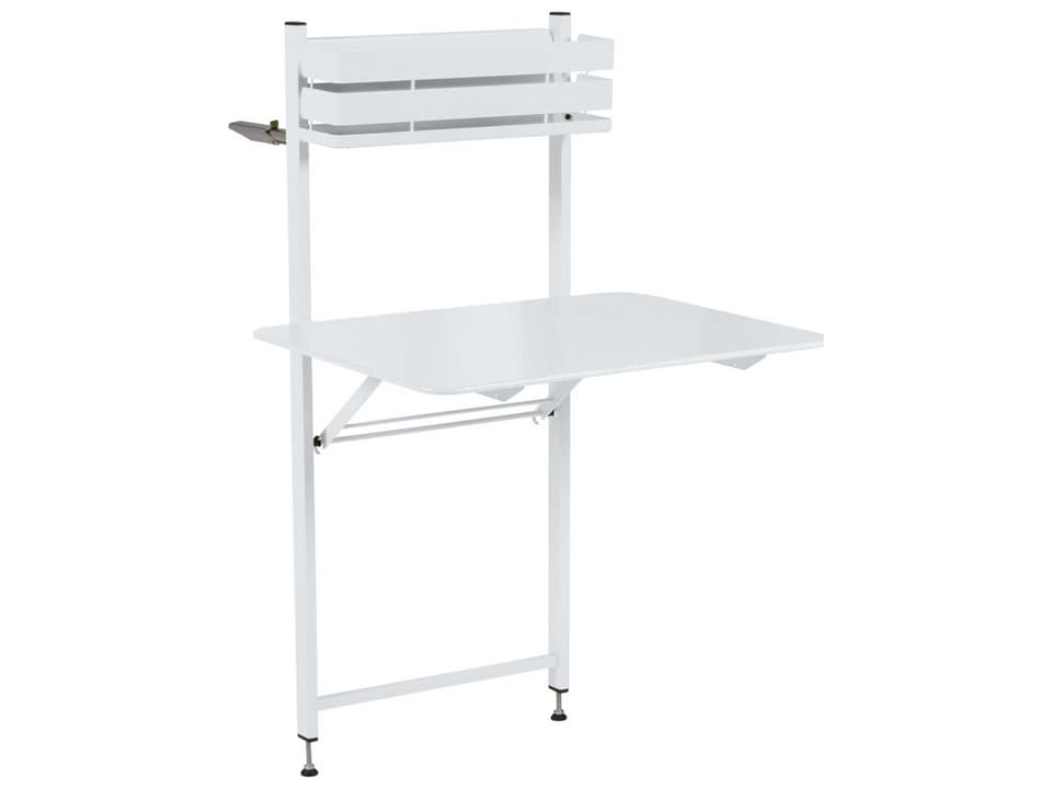 Bistro Rectangular Steel Balcony Table