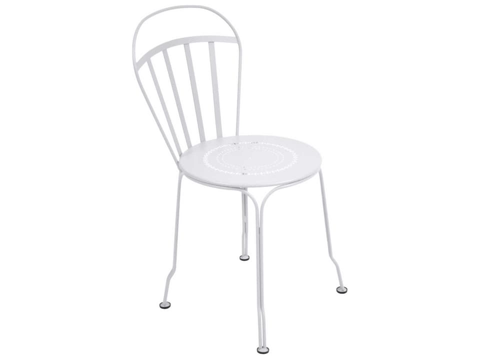 Louvre Steel Metal Dining Chair Set of 2