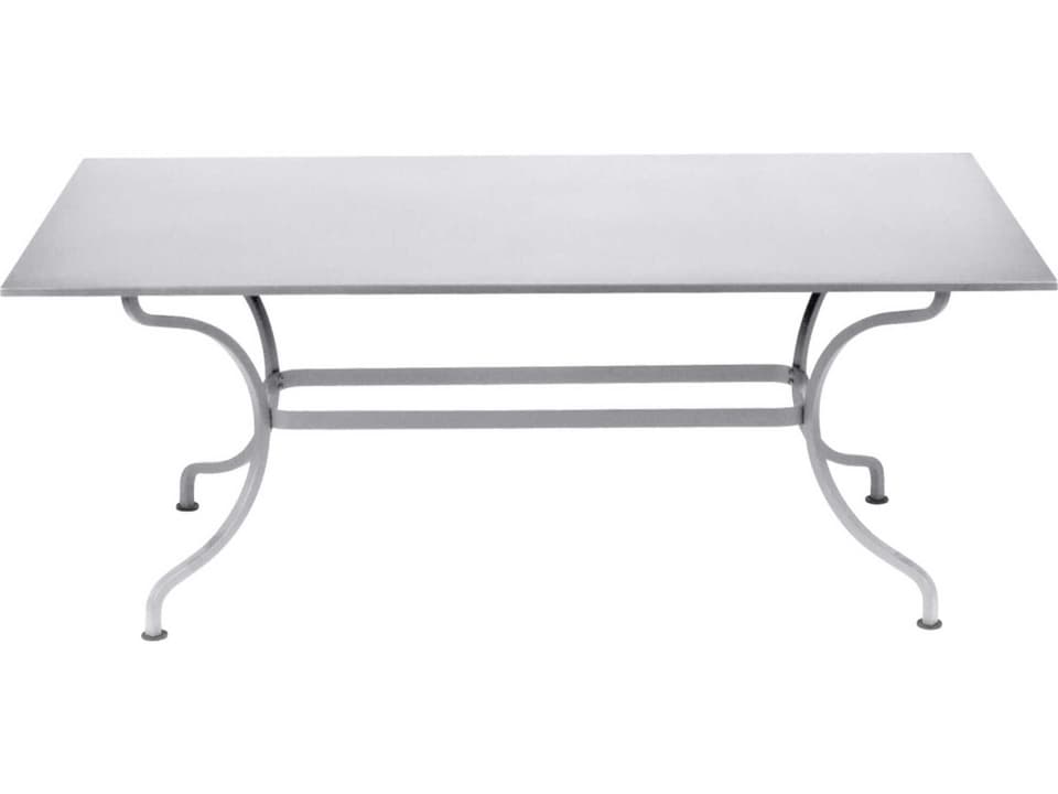 Romane 71-Inch x 39.5-Inch Steel Rectangular Dining Table