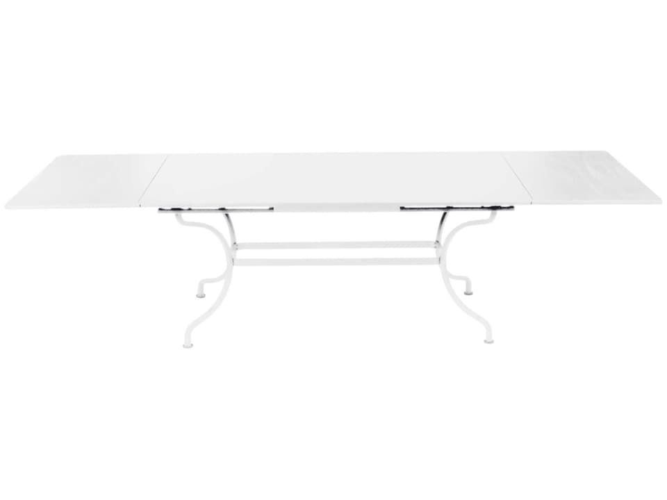Romane Steel Extendable Rectangular Dining Table