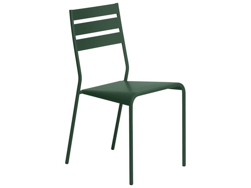 Facto Steel Metal Dining Chair Set of 2
