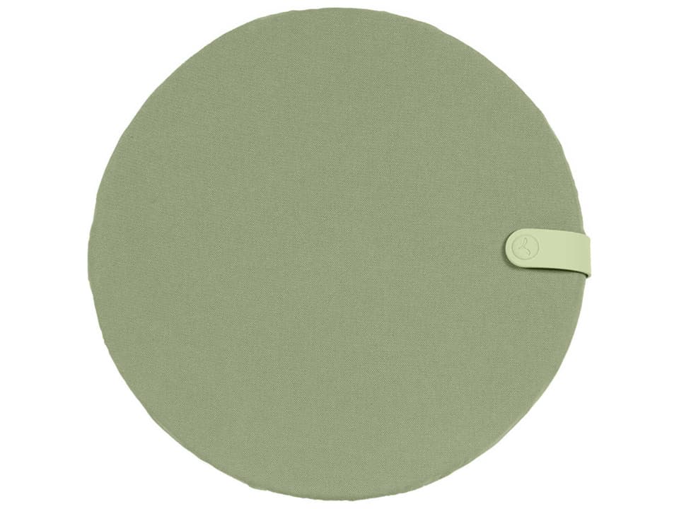 Color Mix 16-Inch Square Dralon Patio Cushion in Eucalyptus Green