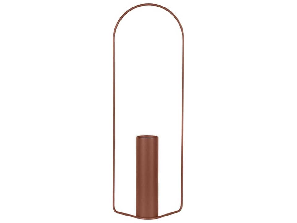 Itac 30-Inch Steel Cylindrical Vase