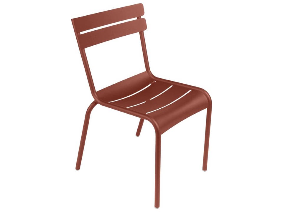 Luxembourg Aluminum Metal Dining Chair Set of 2