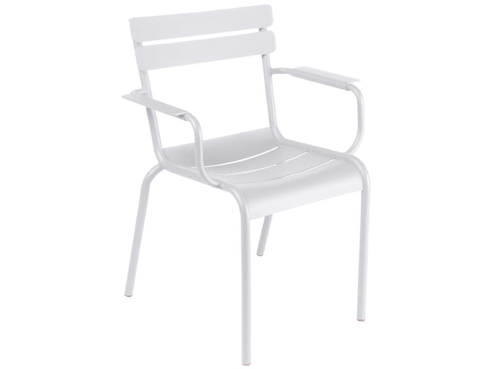 Luxembourg Aluminum Metal Dining Chair Set of 2