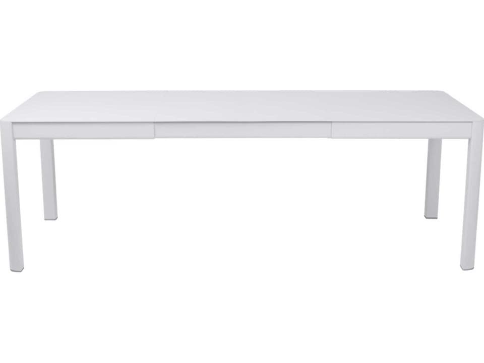 Ribambelle 59 92-Inch Aluminum Rectangular Extendable Dining Table