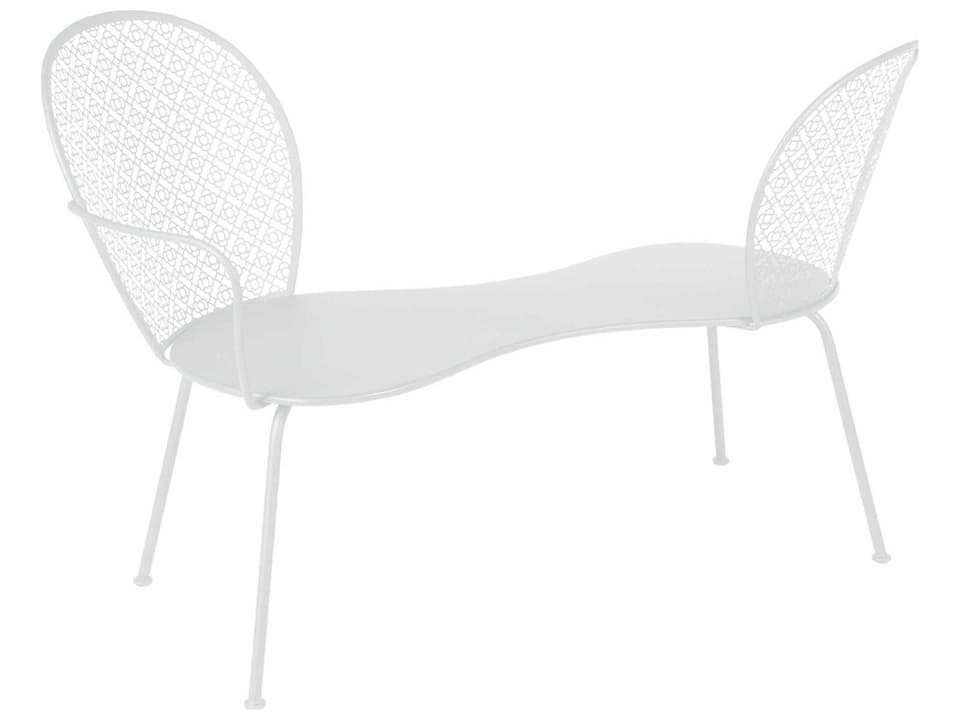Lorette Steel Conversation Bench