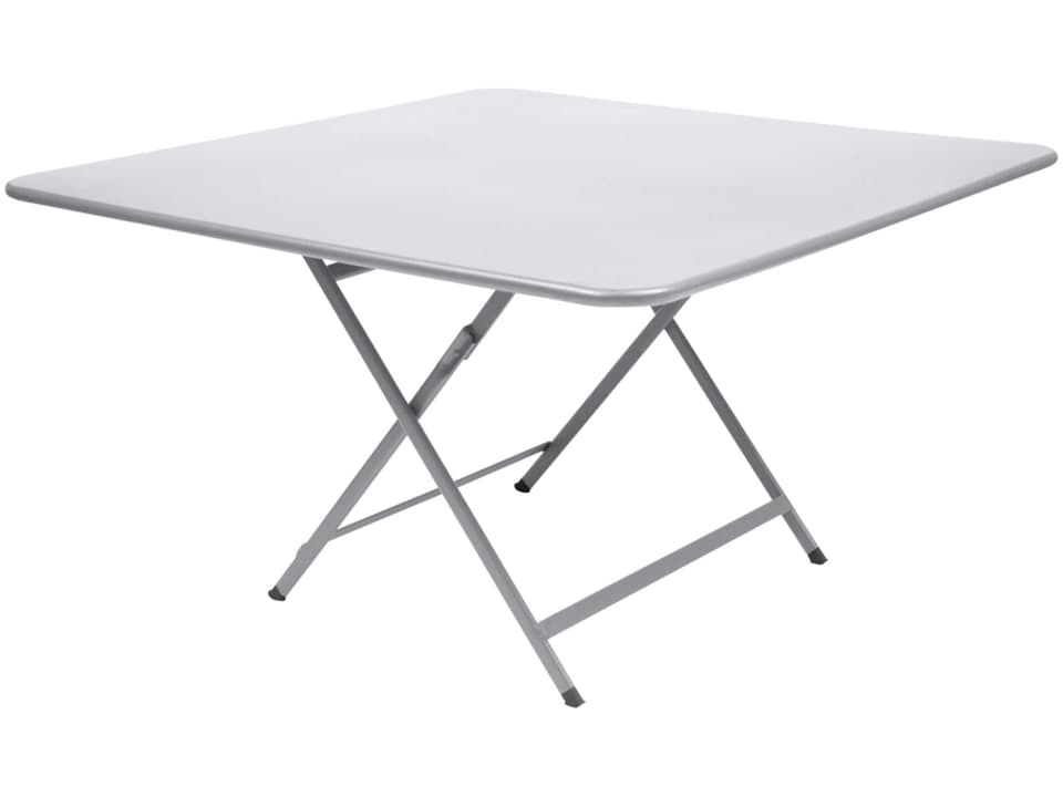 Caractere 50-Inch Steel Square Folding Dining Table