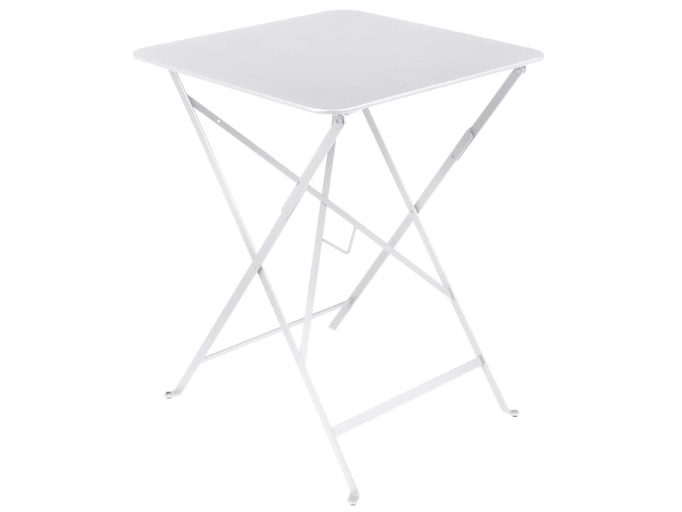 Bistro 22.5-Inch Square Steel Folding Table