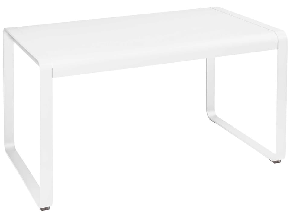 Bellevie 77 Inch Rectangular Steel Dining Table