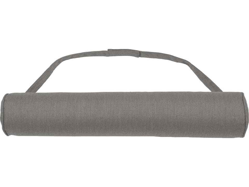 Bellevie Sunlounger Headrest with Sunbrella Fabric in Grey Taupe
