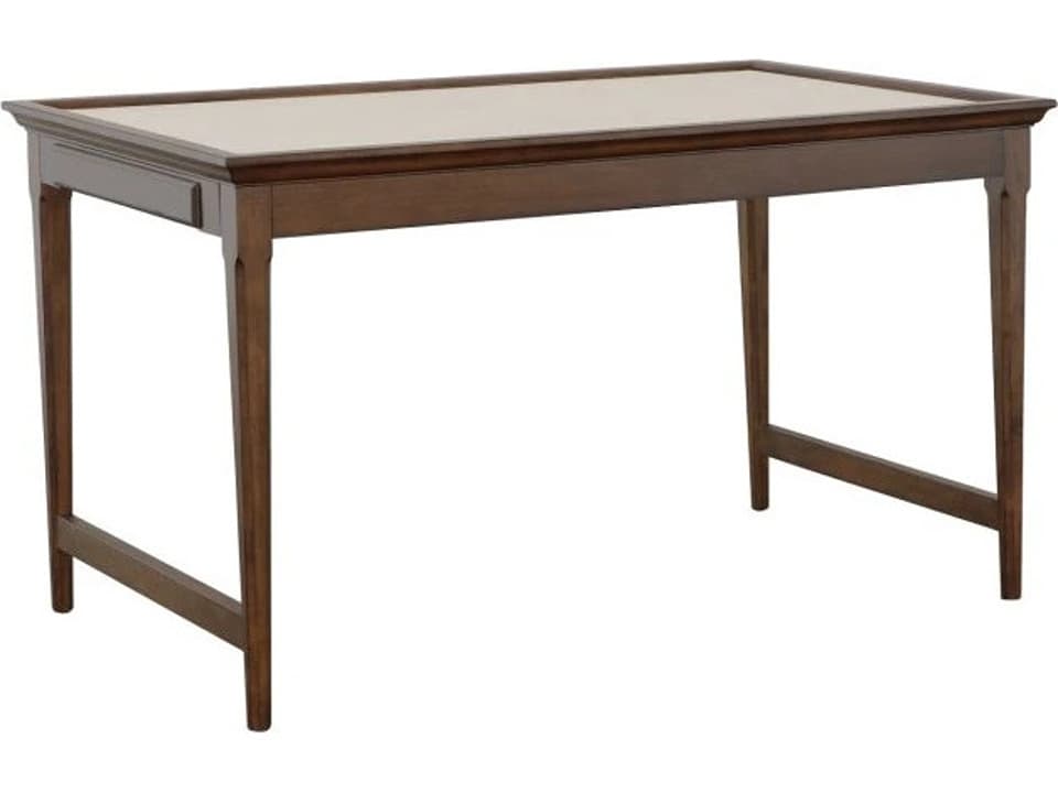 Monogram Alder Wood Game Table with Storage Drawers