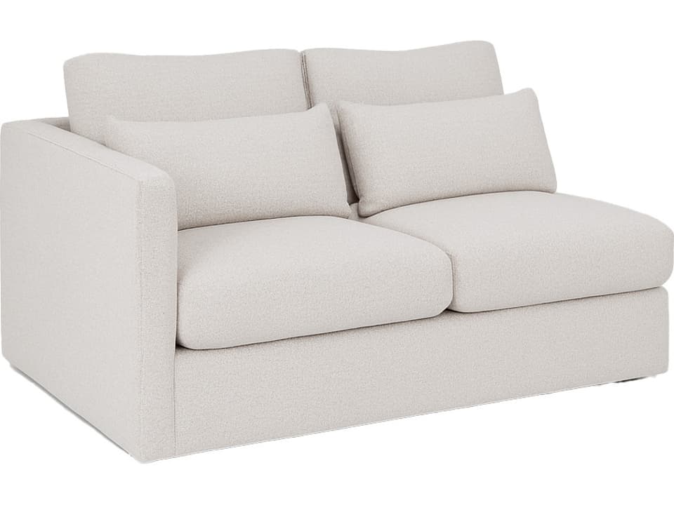 Banks 90-Inch 3-Seat Sofa with Loose Cushions and Track Arms