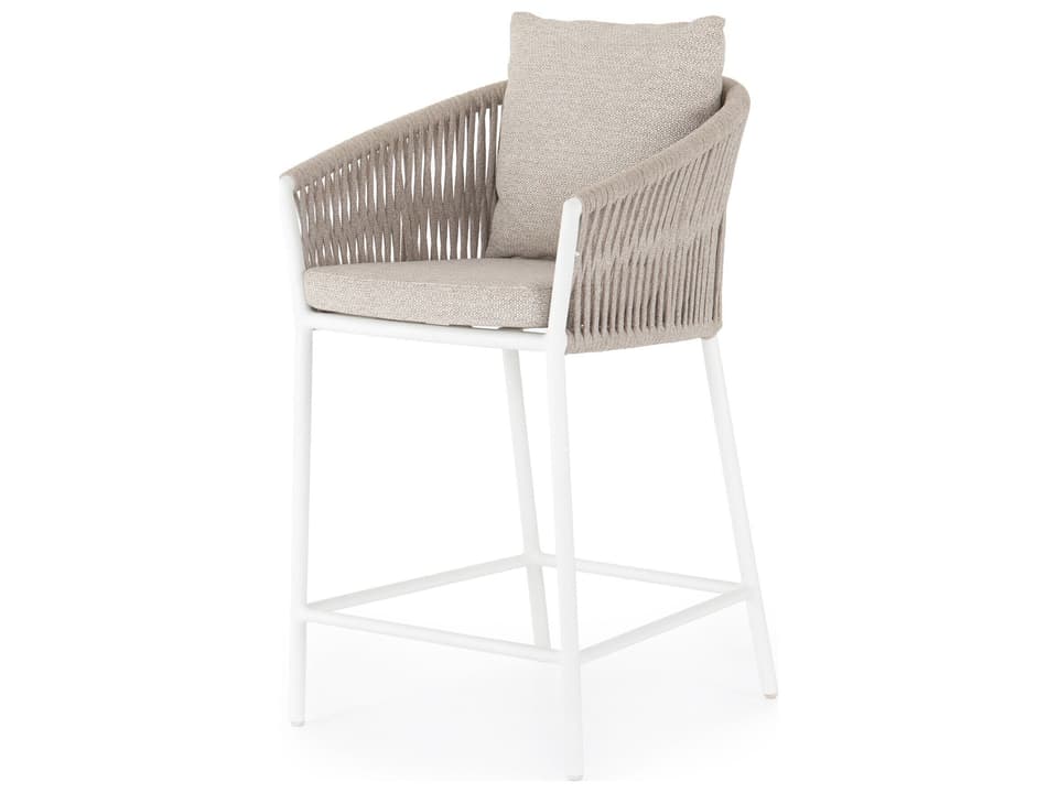 Porto Solano Counter Stool Modern White