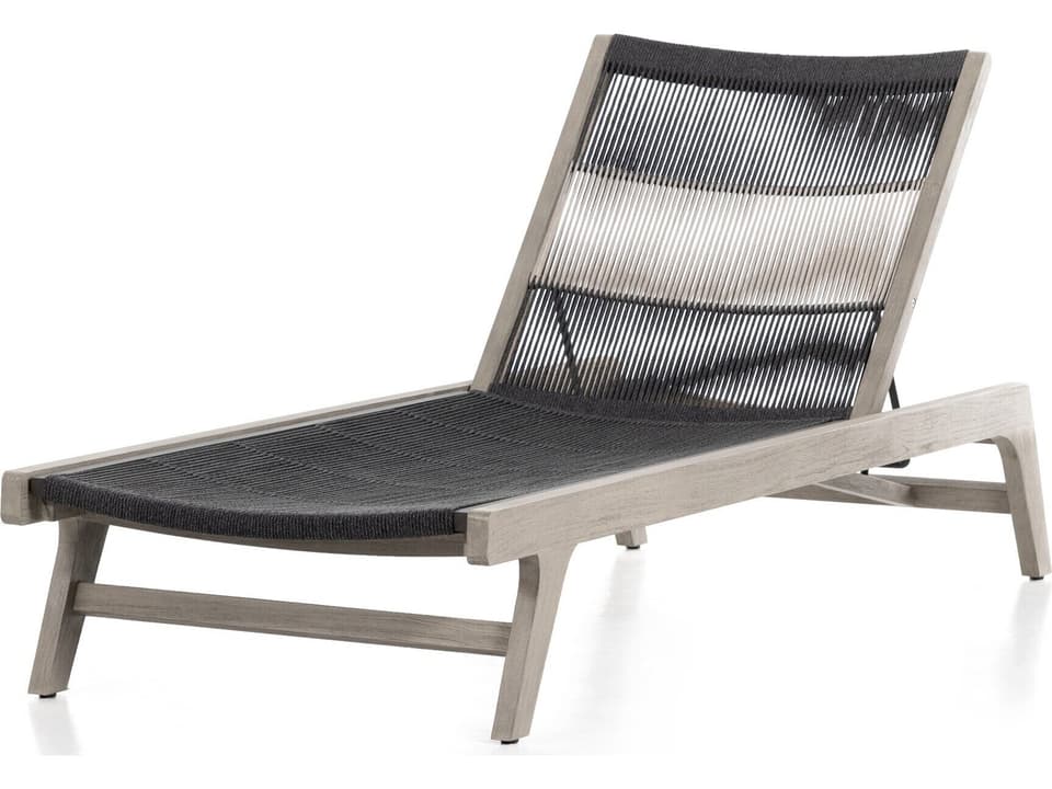 Julian Chaise Lounge Solano Weathered Grey