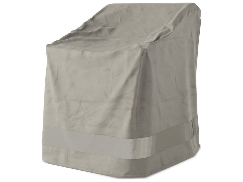 Four Hands Solano Weatherproof Dining Chair Cover in Baron Grey Mesh
