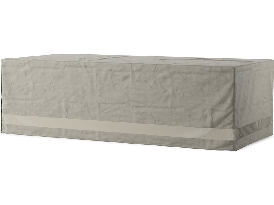 Solano Weatherproof Dining Table Cover 98 Inch in Baron Grey