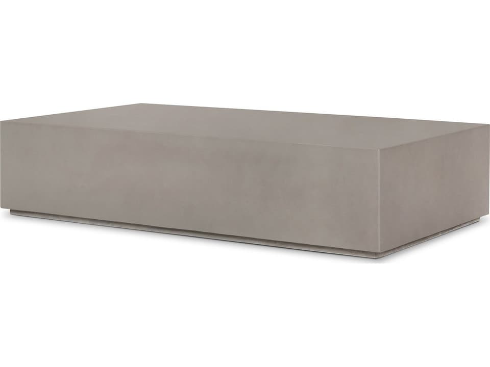 Otero Rectangular Concrete Coffee Table