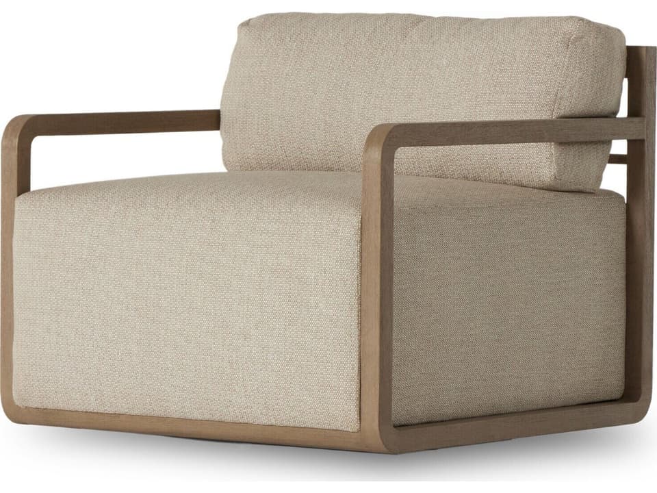 Stroud Solano Swivel Chair Natural Teak