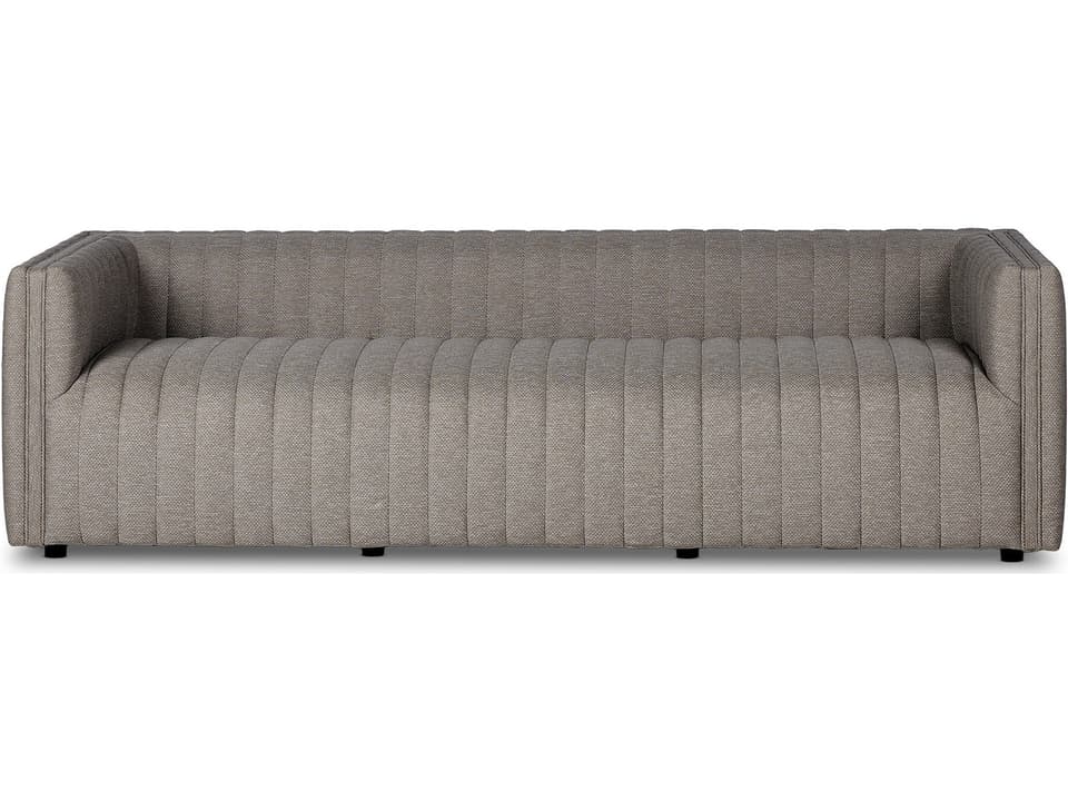 Augustine 97-Inch Outdoor Sofa with Olefin Fabric in Casa Grey