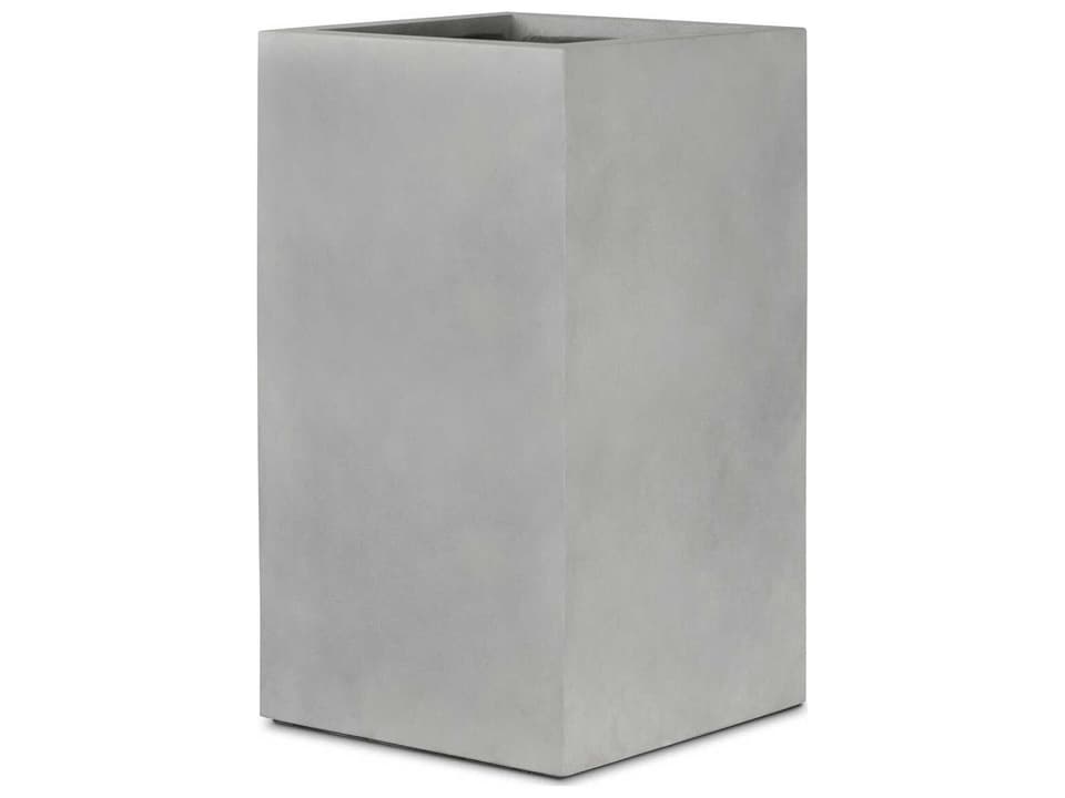 Thayer Kiro 18-Inch Natural Grey Concrete Planter