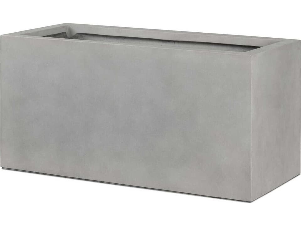 Thayer Kiro Natural Grey Concrete Planter