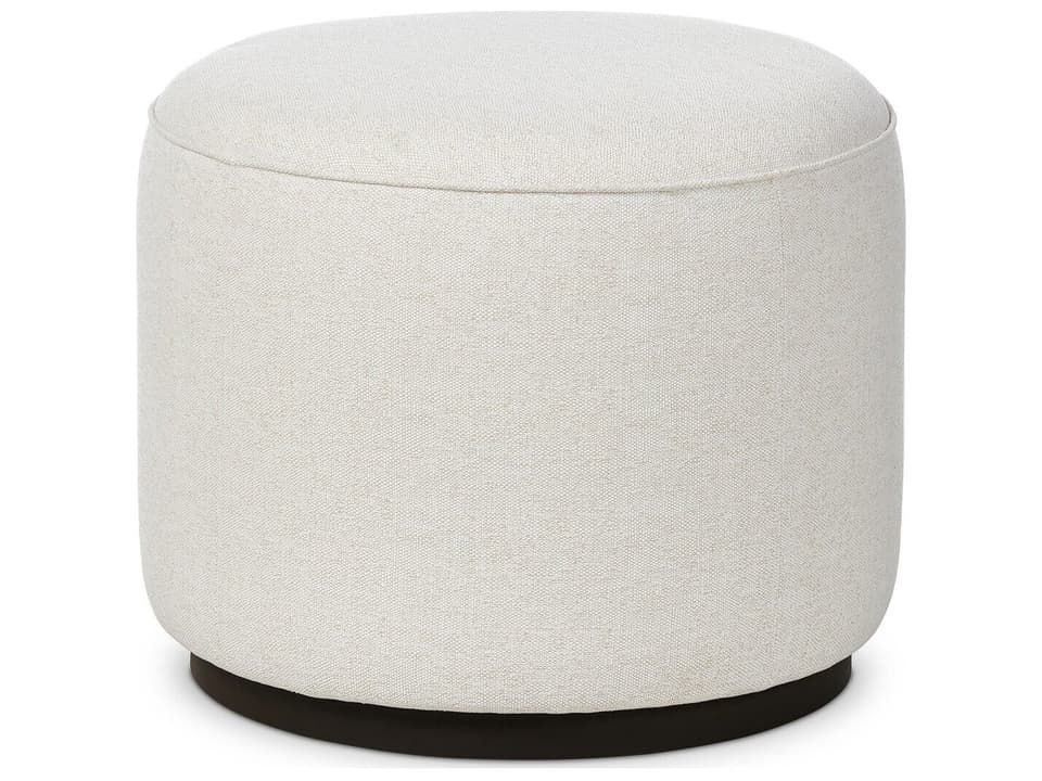Sinclair Outdoor Ottoman with Alessi Linen Cushion in Bronze