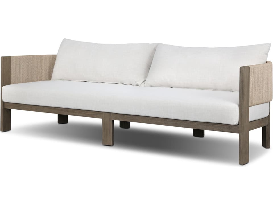Four Hands Delancy Sofa 96 Inch with Vergo Cream Performance Fabric