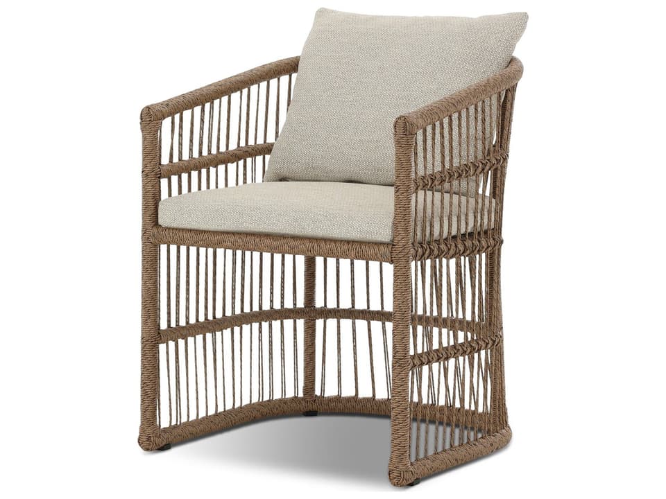 Montecito Polyethylene Dining Chair in Faux Dark Hyacinth